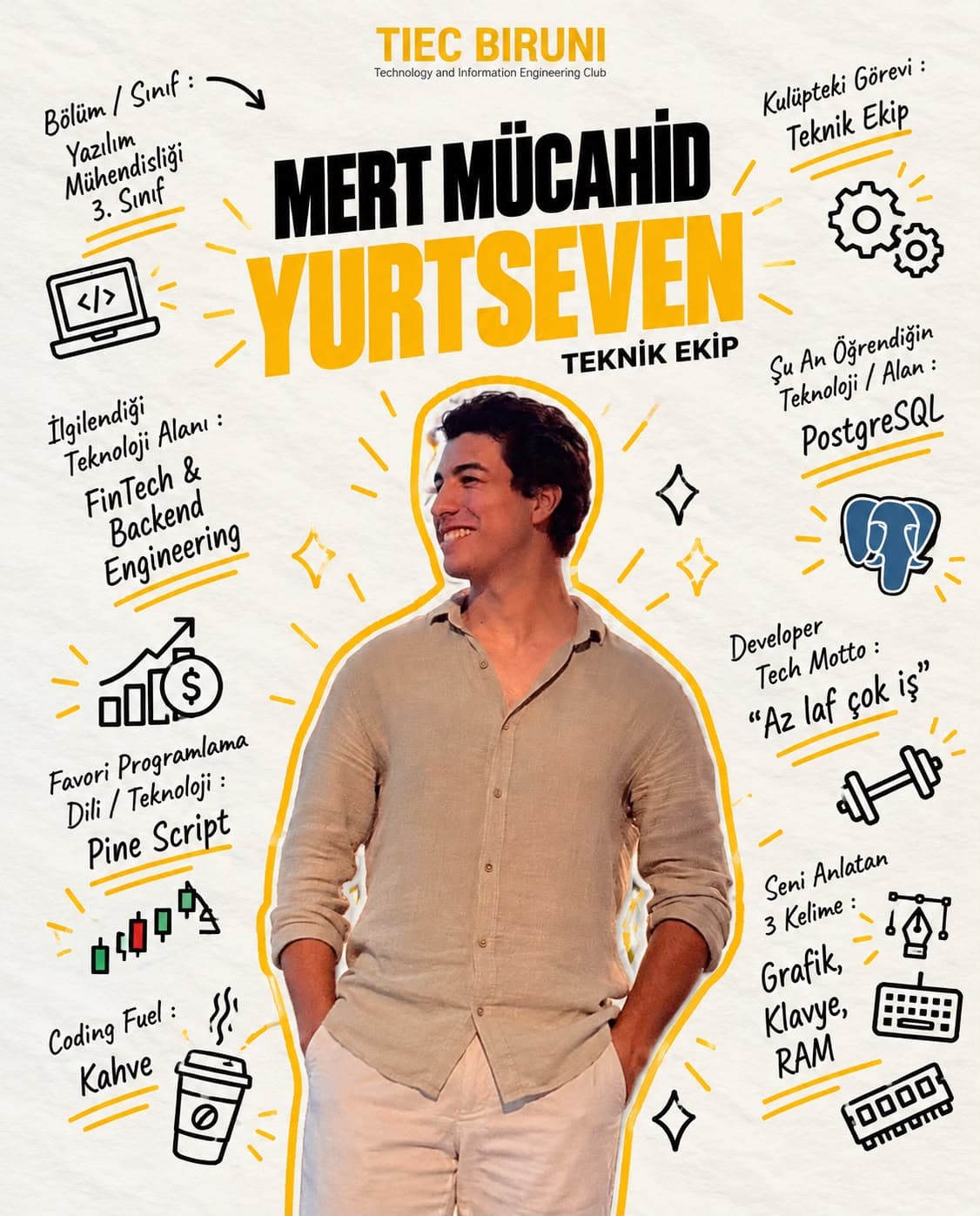 Mert Mücahid Yurtseven - Teknik Ekip