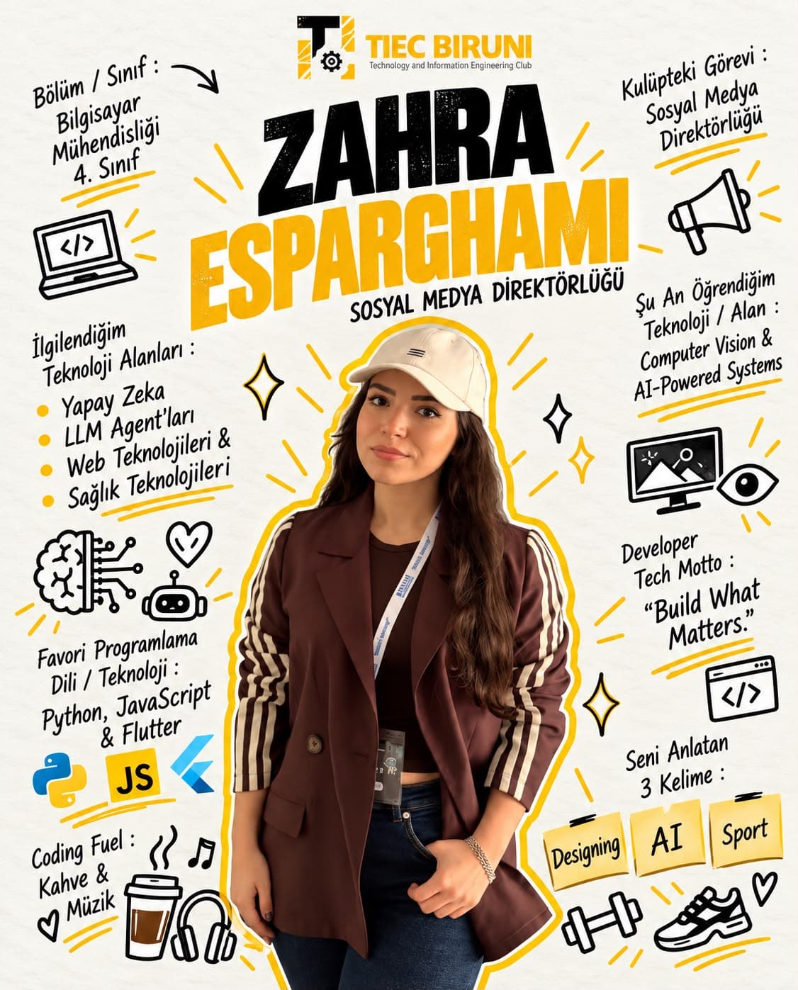 Zahra Esparghami - Sosyal Medya Direktörü
